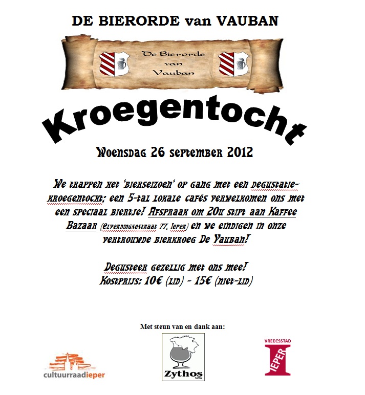 affiche kroegentocht 2012